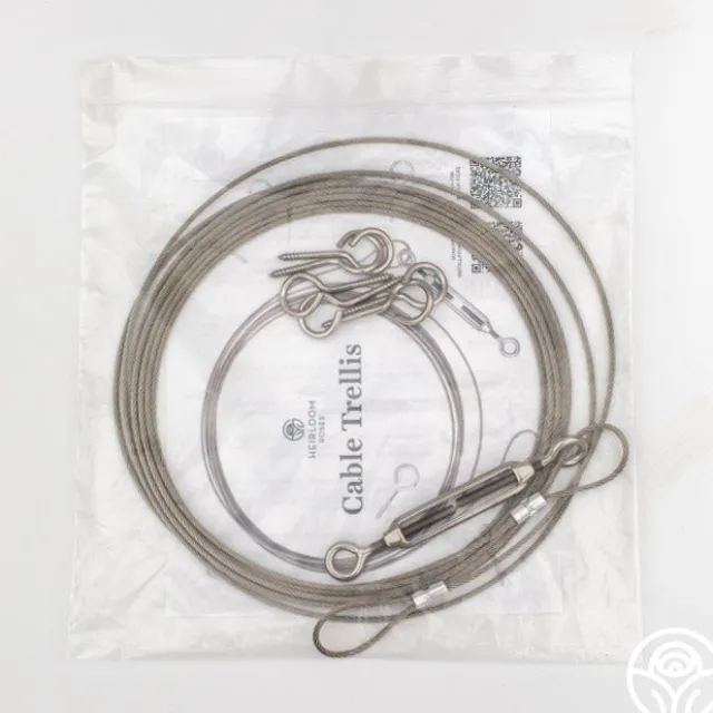 Cable Trellis by Heirloom Roses