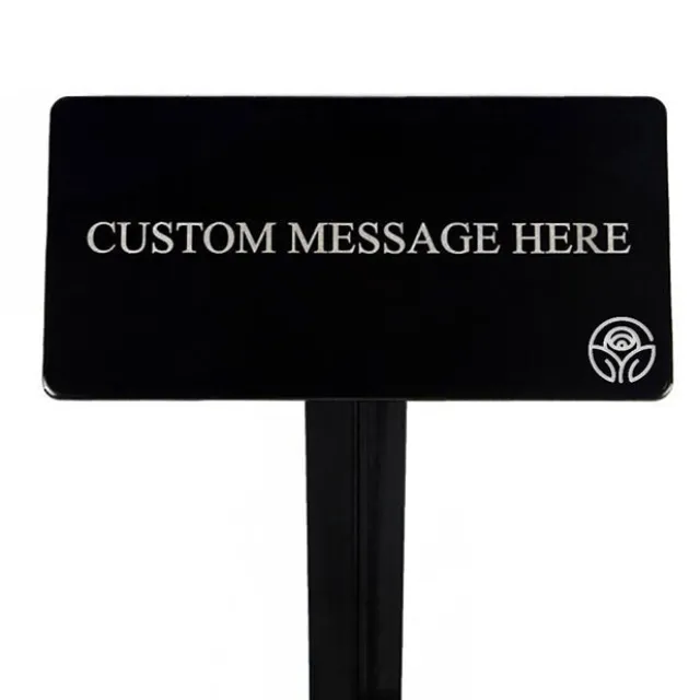 Custom Ground Stake With Your Own Message